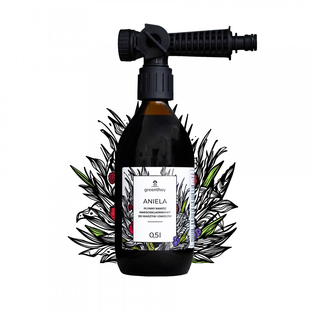 Aniela - engrais liquide avec spray pour légumes et fruits Greenthey